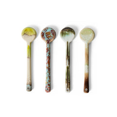 PRE-ORDER 70s ceramics: spoons blend, M, set of 4