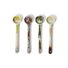 PRE-ORDER 70s ceramics: spoons blend, M, set of 4