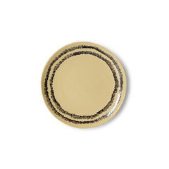 70s ceramics: dessert plate vanilla, set of 2