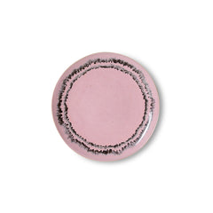 70s ceramics: dessert plate bubble, set of 2