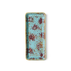 70s ceramics: small dish patina