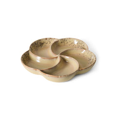 70s ceramics: snack tray grit