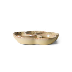 70s ceramics: snack tray grit