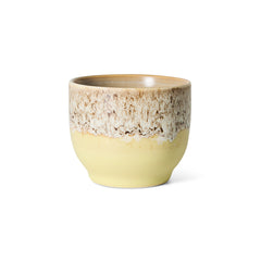 70s ceramics: café cup, custard | PRE-ORDER, begin november