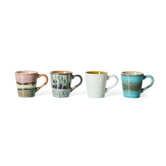 70s ceramics: espresso mugs, softness (set of 4) | PRE-ORDER, begin november