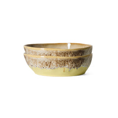 70s ceramics: pasta bowls, custard (set of 2) | PRE-ORDER, begin november