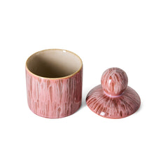 70s ceramics: small storage jar, rhubarb | PRE-ORDER, begin november