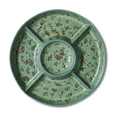 70s ceramics: snack plateau, minty | PRE-ORDER, begin november
