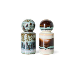 70s ceramics: pepper & salt jar, swirl | PRE-ORDER, begin november
