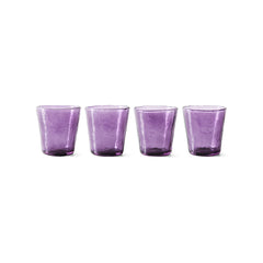 Farmhouse water glasses, small, violet (set of 4) | PRE-ORDER, begin december