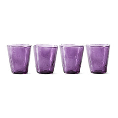Farmhouse water glasses, medium, violet (set of 4) | PRE-ORDER, begin december
