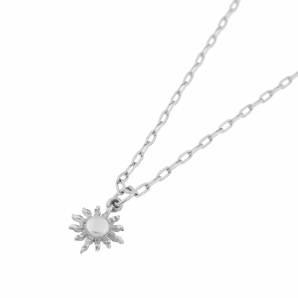 label kiki Sun necklace silver