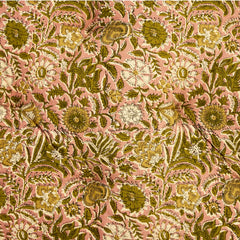 Buitenkussen/ matras - Roze, olijfgroen, gebroken wit, kaki