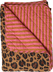 Plaid Luipaard Zand-Roze 140x180 cm