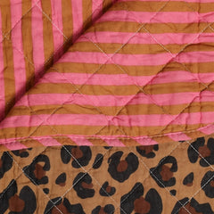 Plaid Luipaard Zand-Roze 140x180 cm