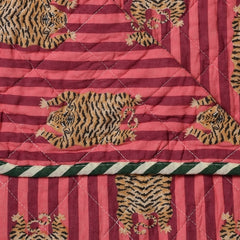 Plaid Tijger Roze 140x180 cm