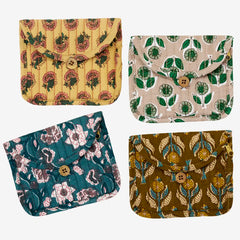 QUILTED COTTON PURSE