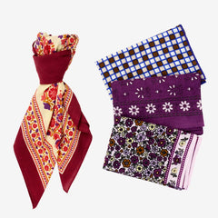 PRINTED COTTON SCARF