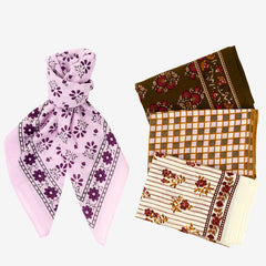 PRINTED COTTON SCARF