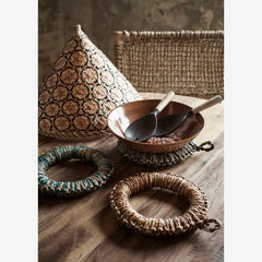 STONEWARE SERVING BOWL, Cinnamon, 26 x 7 cm