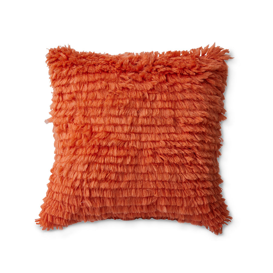 PRE-ORDER! HKliving Fluffy cushion sienna