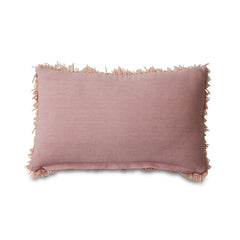 Fluffy cushion blush 65x40cm