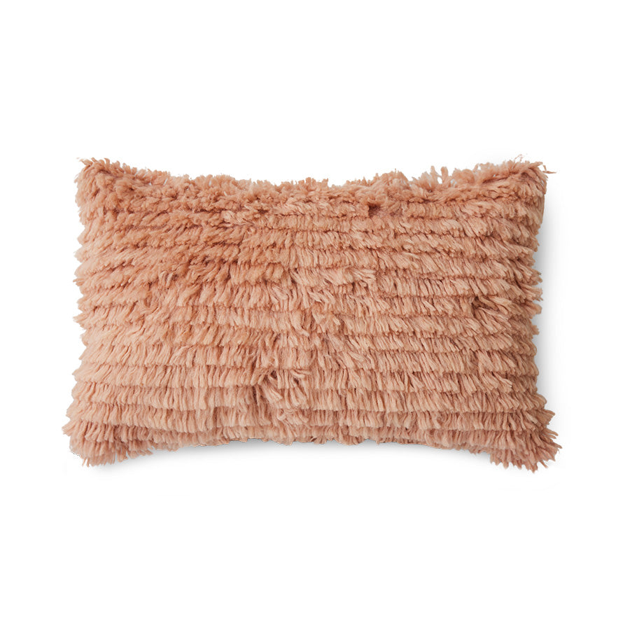 PRE-ORDER! HKliving Fluffy cushion blush