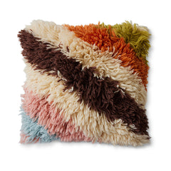 PRE-ORDER! HKliving Fluffy striped cushion