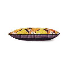 HKliving Printed cushion bloom (60x35cm)