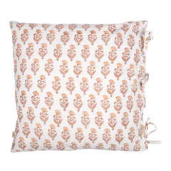 Cushion cover blockprint blush