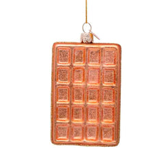 Kerstbal wafel