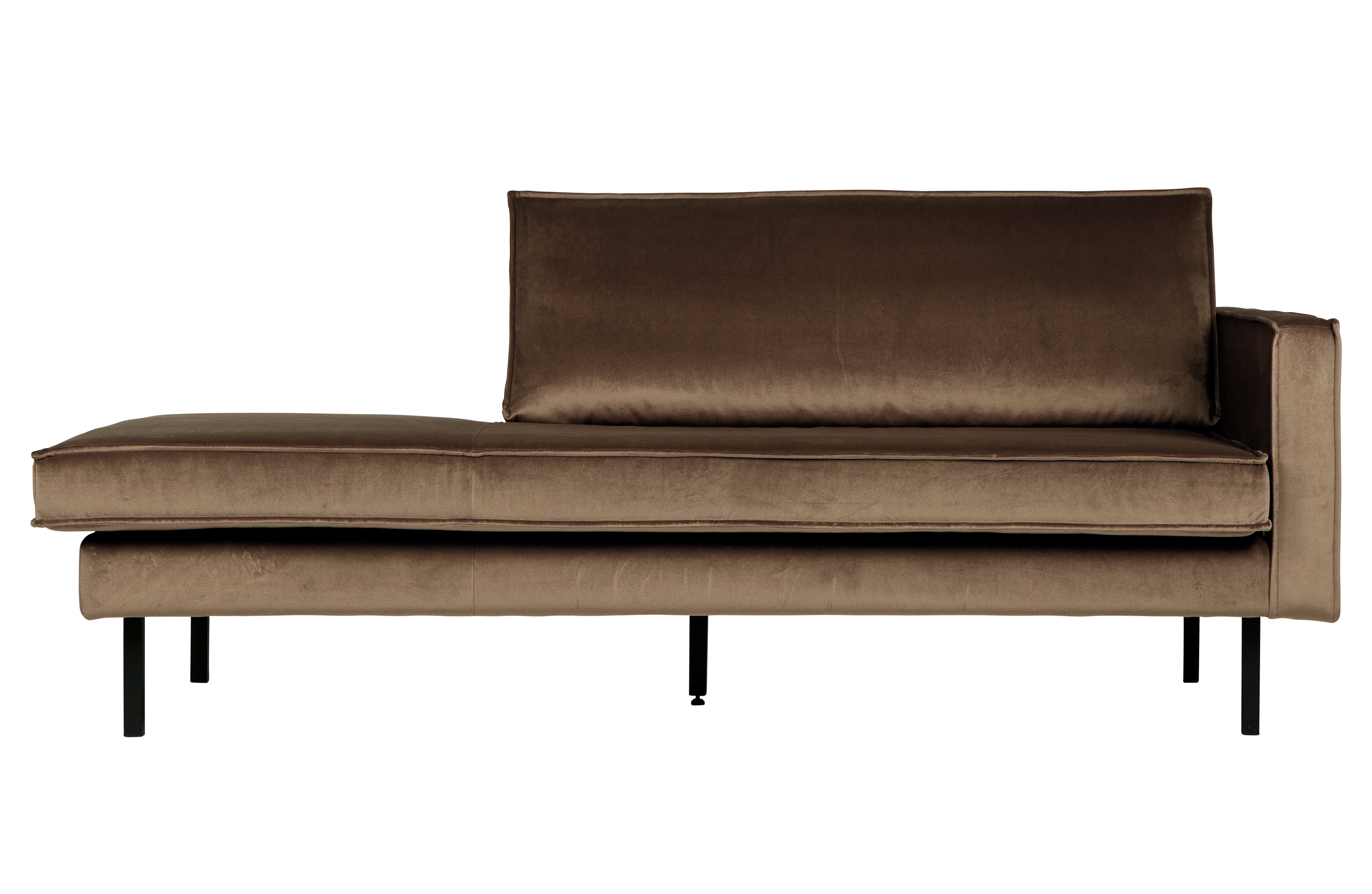 Rodeo Daybed Right Velvet Taupe