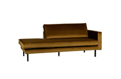 Rodeo Daybed Right Velvet Honing Geel