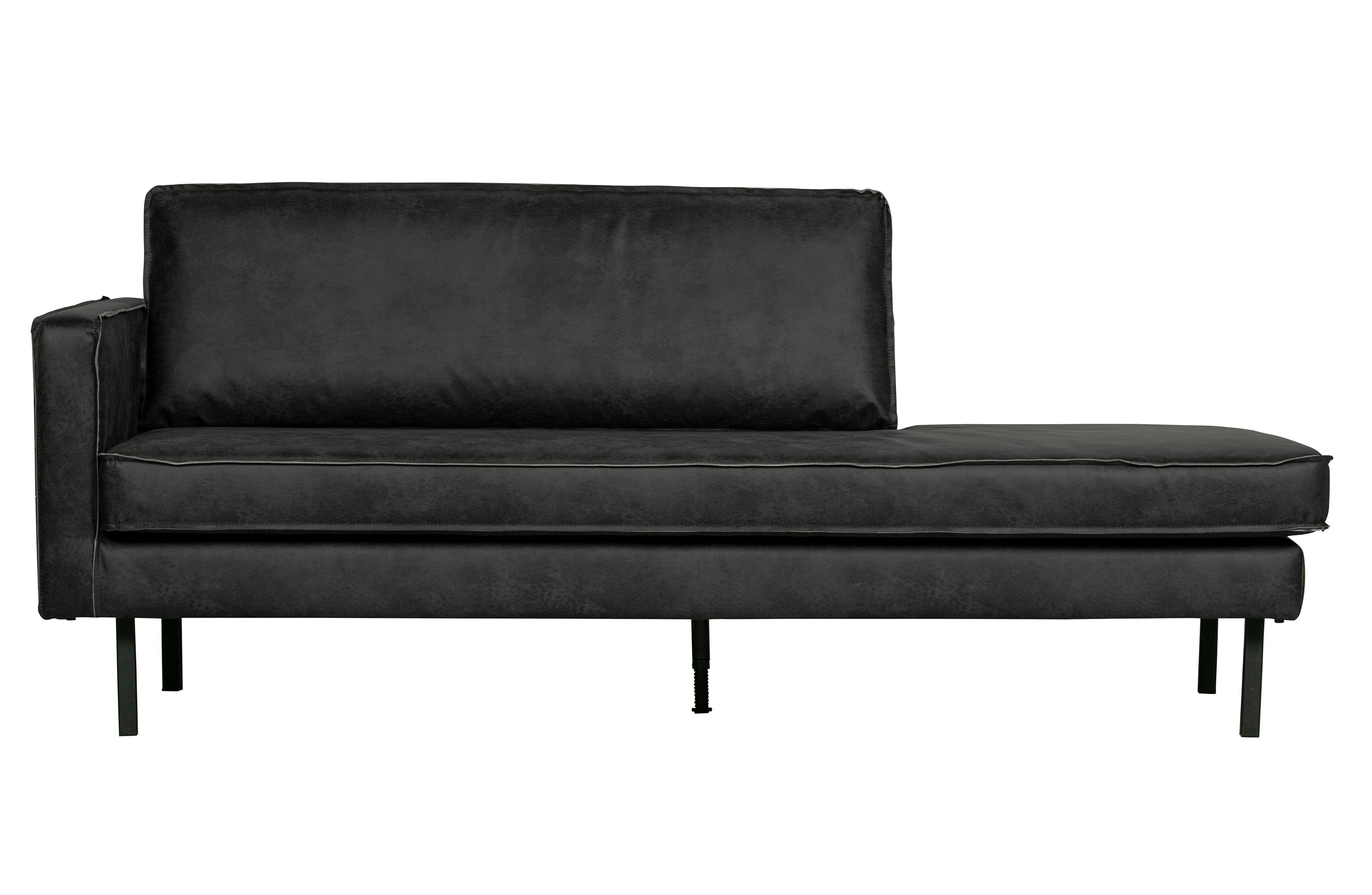 Rodeo Daybed Left Zwart