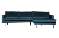 Rodeo Chaise Longue Rechts Velvet Blue