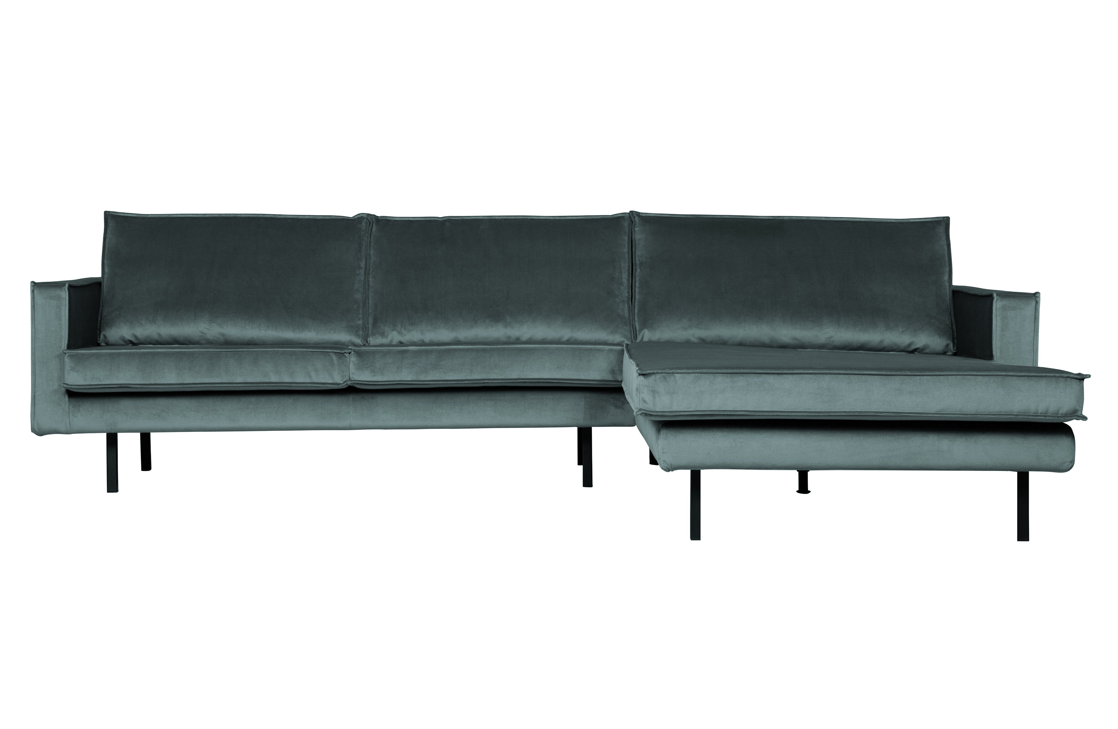 Rodeo Chaise Longue Rechts Velvet Teal