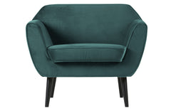 Rocco Fauteuil Fluweel Teal