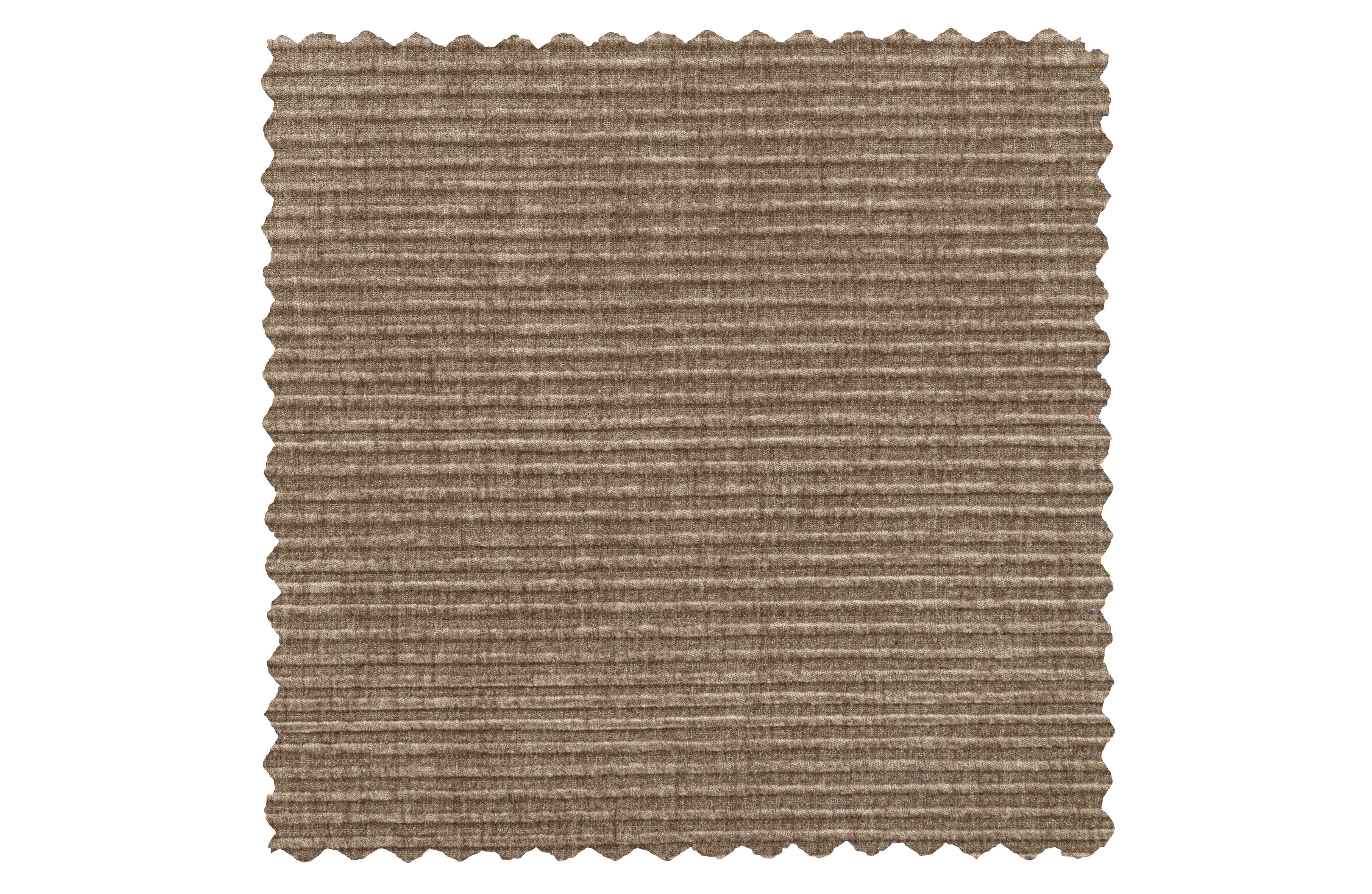 Statement 4-zits Bank 280 Cm Platte Brede Rib Clay