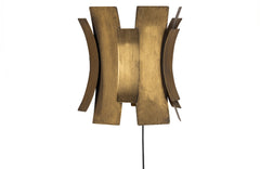 Course Wandlamp Metaal Antique Brass