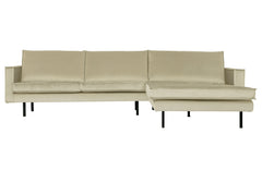 Rodeo Chaise Longue Rechts Velvet Pistache