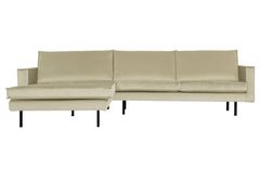 Rodeo Chaise Longue Links Velvet Pistache