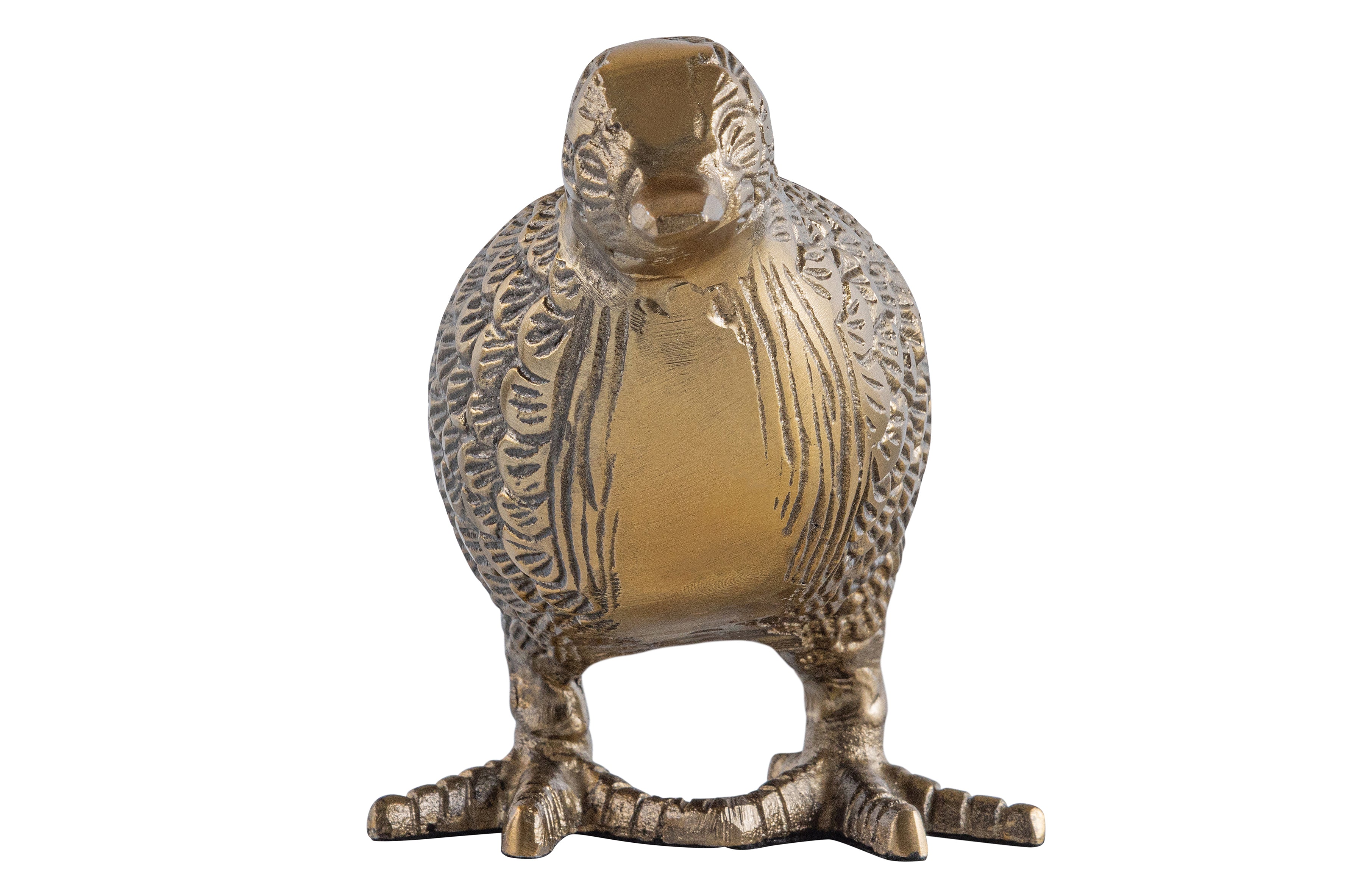 Ornamental Bird Metaal Antique Brass
