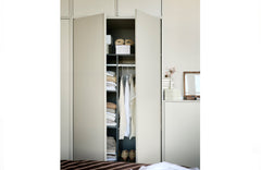 Daily Closet Double 200x100cm Grenen Dakargrau [fsc]