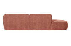 Polly Chaise Longue Rechts Roze