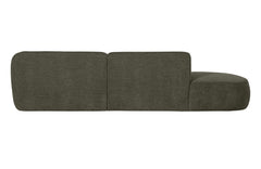 Polly Chaise Longue Rechts Warm Groen