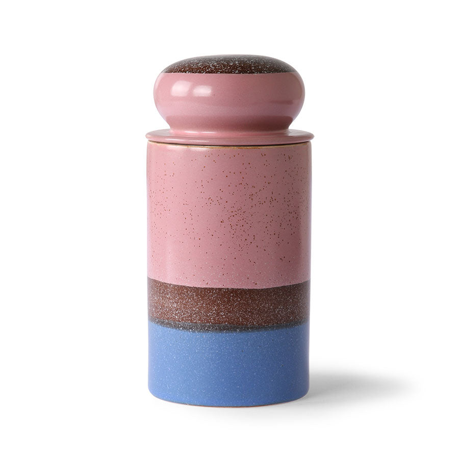 70s ceramics: storage jar, reef