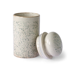 70s ceramics: storage jar, hail