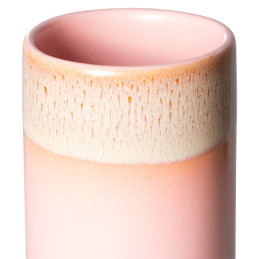 70s ceramics: vase XS, pink