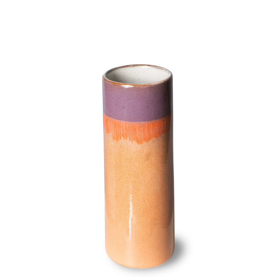70s ceramics: vase XS, sunset