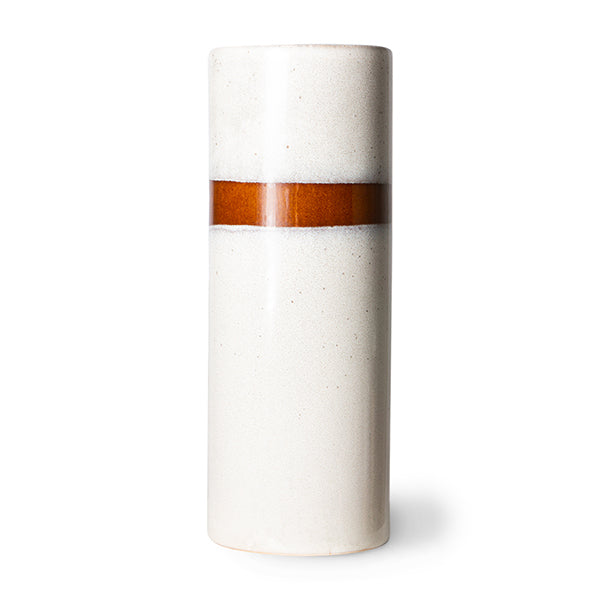 70s ceramics: vase L, snow